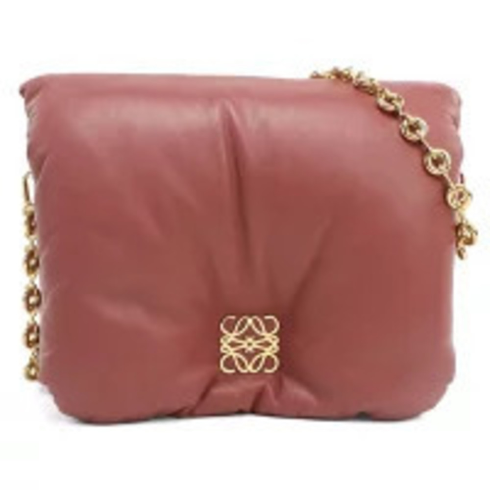 Loewe Shoulder Bag Chain Pink Crossbody